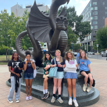 Middle School Girls Present to Anthropologie Executives at Drexel Program Middle School Girls Present to Anthropologie Executives at Drexel Program